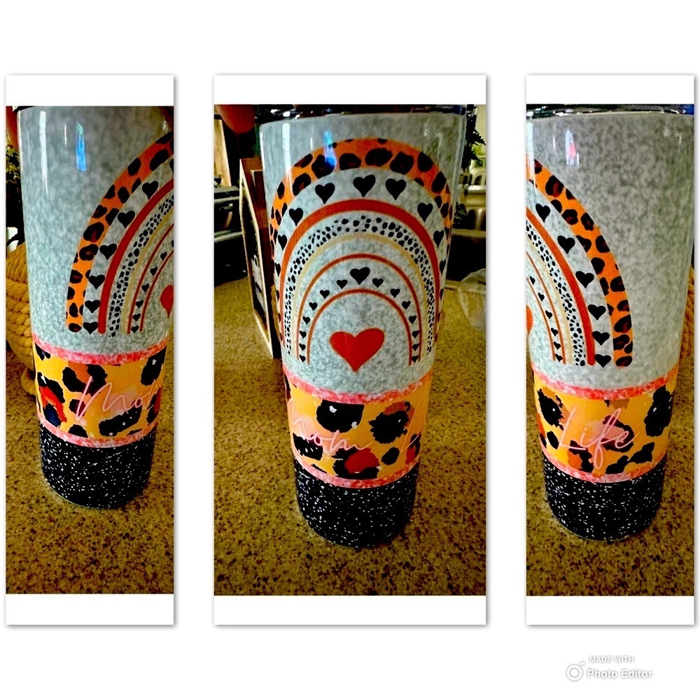 Mom Life Tumbler Cup 20oz